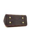 Louis Vuitton Surène shoulder bag in brown monogram canvas and black leather - Detail D5 thumbnail