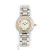 Reloj Cartier Must 21 de acero y oro chapado Ref :  1340 Circa  1990 - 360 thumbnail
