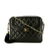 Bolso bandolera Chanel  Diana en cuero acolchado negro - 360 thumbnail