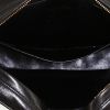 Chanel  Diana shoulder bag  in black quilted leather - Detail D2 thumbnail