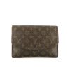 Pochette Louis Vuitton in tela monogram marrone - 360 thumbnail