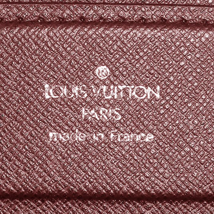 Porta-documentos Louis Vuitton  President en cuero taiga marrón - Detail D3