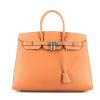 Hermès Birkin 35 cm handbag  in gold leather - 360 thumbnail