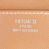 Hermès Birkin 35 cm handbag  in gold leather - Detail D3 thumbnail
