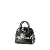 Balenciaga Ville Top Handle mini shoulder bag in black leather - 00pp thumbnail