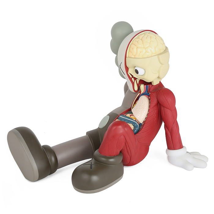 その他 MEDICOM TOY - KAWS COMPANION BROWN KAWS - Five Years Later Dissected Companion Brown, 2006