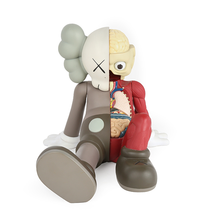 KAWS x MEDICOM, Resting Place Companion (Brown) - 2012 - Detail D3
