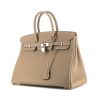 Bolso de mano Hermès  Birkin 35 cm en cuero togo marrón etoupe - 00pp thumbnail
