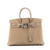 Hermès  Birkin 35 cm handbag  in etoupe togo leather - 360 thumbnail