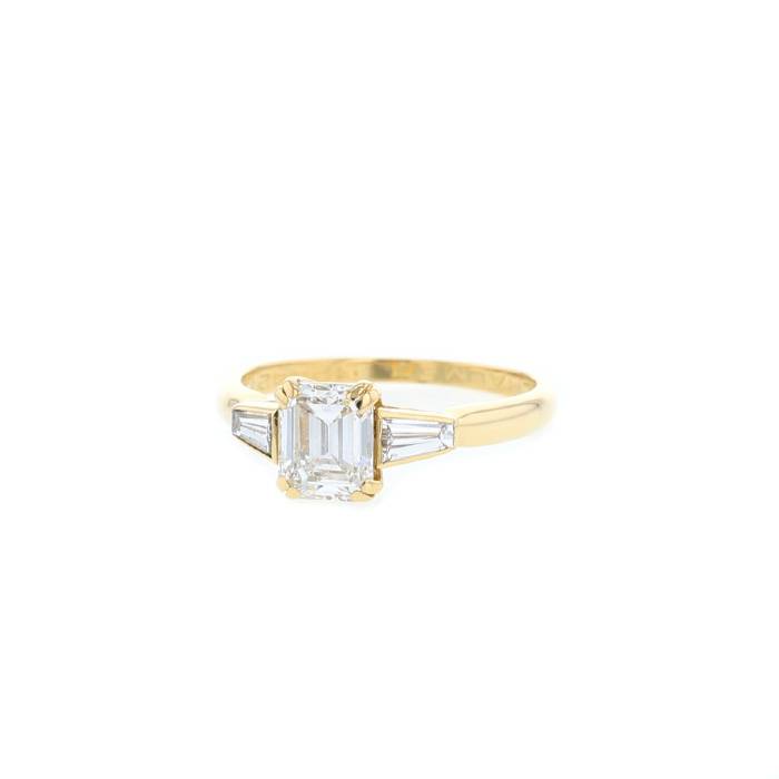 Chaumet  ring in yellow gold and diamonds - 00pp