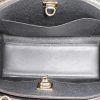 Louis Vuitton City Steamer small model handbag in black grained leather - Detail D3 thumbnail