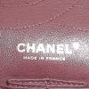 Chanel  Chanel 2.55 handbag  in black quilted jersey - Detail D4 thumbnail