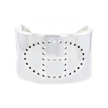 Brazalete Hermès Eclipse de plata