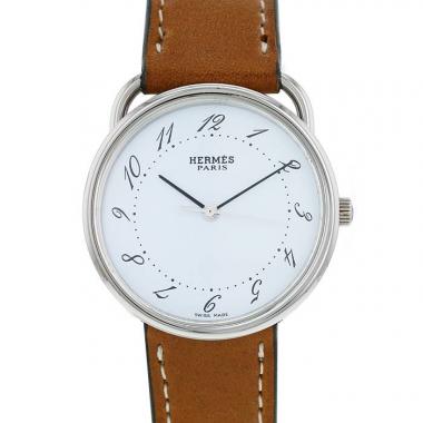 Orologio Hermes Arceau in acciaio Ref :  AR3.510 Circa  2000