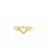 Tiffany & Co Open Heart ring in yellow gold and diamonds - 360 thumbnail