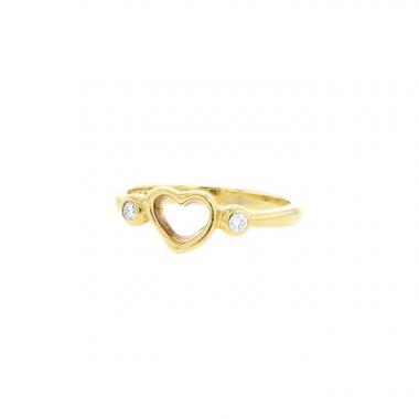 Sortija Tiffany & Co Open Heart de oro amarillo y diamantes