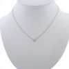 Tiffany & Co Victoria necklace in white gold and diamonds - 360 thumbnail