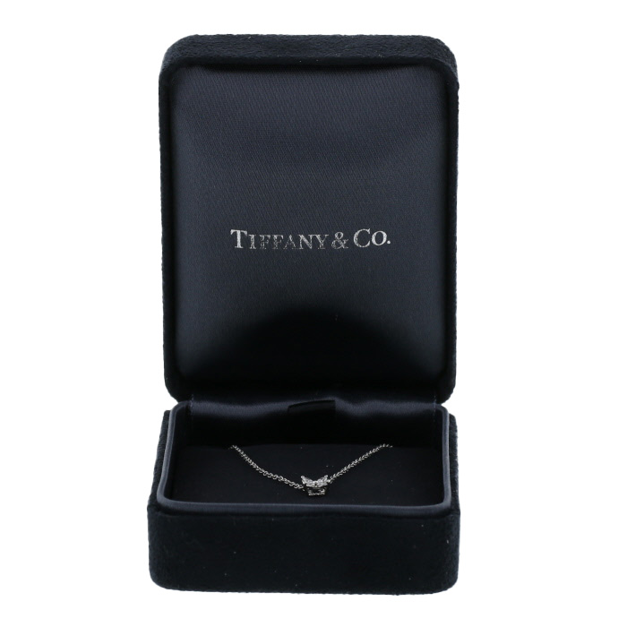 Tiffany 
Co Victoria necklace in platinium and diamonds - Detail D2