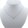 Collar Tiffany & Co  de platino y diamante - 360 thumbnail