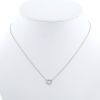 Tiffany & Co Metro necklace in white gold and diamonds - 360 thumbnail
