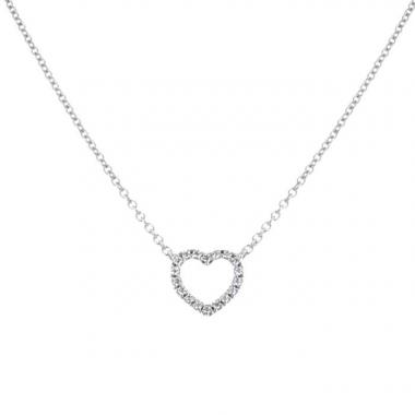 Collar Tiffany 
Co Metro de oro blanco y diamantes Collar Tiffany 
Co Metro de oro blanco y diamantes