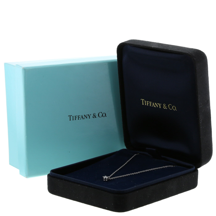 Collier Tiffany & Co Diamond en platine et diamant - Detail D2