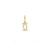 Cartier C de Cartier pendant in yellow gold and diamonds - 360 thumbnail