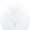 Cartier Coeur et Symbole necklace in yellow gold and diamonds - 360 thumbnail