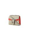 Gucci Dionysus small model shoulder bag in beige monogram canvas and red suede - 00pp thumbnail