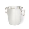 Hermès, « Têtes de chevaux » champagne bucket, in silver plated metal  by Ravinet d'Enfert, signed and stamped, of the 1980's - 00pp thumbnail