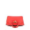 Hermes Birkin 35 cm handbag in red togo leather - 360 Front thumbnail