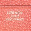 Hermes Birkin 35 cm handbag in red togo leather - Detail D3 thumbnail