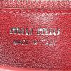 Miu Miu pouch in burgundy quilted leather and strass - Detail D3 thumbnail