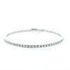 Cartier Lanière bracelet in white gold and diamonds - 360 thumbnail