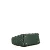 Dior Lady Dior handbag in green leather cannage - Detail D5 thumbnail