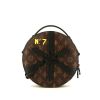 Louis Vuitton Edition Limitée Wheel Box bag  in brown monogram canvas  and black leather - 360 thumbnail