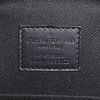 Sac boite Louis Vuitton Edition Limitée Wheel Box en toile monogram marron et cuir noir - Detail D4 thumbnail