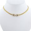 Cartier necklace in yellow gold and diamonds - 360 thumbnail