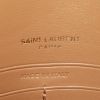 Sac bandoulière Saint Laurent Sunset moyen modèle  en cuir beige - Detail D4 thumbnail