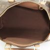 Louis Vuitton  Speedy 35 handbag  in brown monogram canvas  and natural leather - Detail D2 thumbnail