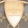Bolso de mano Louis Vuitton  Speedy 35 en lona Monogram marrón y cuero natural - Detail D3 thumbnail