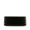 Sac à main Hermès Kelly 28 cm en cuir box noir - 360 Front thumbnail