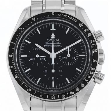 Orologio Omega Speedmaster in acciaio Ref :  145022 Circa  2000