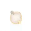 Pomellato Ritratto medium model ring in pink gold,  quartz and diamonds - 360 thumbnail