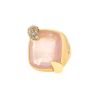Pomellato Ritratto ring in pink gold,  quartz and diamonds - 00pp thumbnail