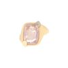 Anello Pomellato Ritratto modello piccolo in oro rosa, quarzo e diamanti - 00pp thumbnail