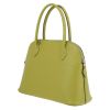 Hermès Bolide 27 cm shoulder bag  in anise green goat - Detail D5 thumbnail