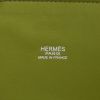 Hermès Bolide 27 cm shoulder bag  in anise green goat - Detail D9 thumbnail