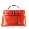 Bolso de mano Hermès  Kelly 40 cm en cuero box rojo - 360 thumbnail