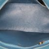 Chanel  Medaillon handbag  in blue quilted grained leather - Detail D2 thumbnail
